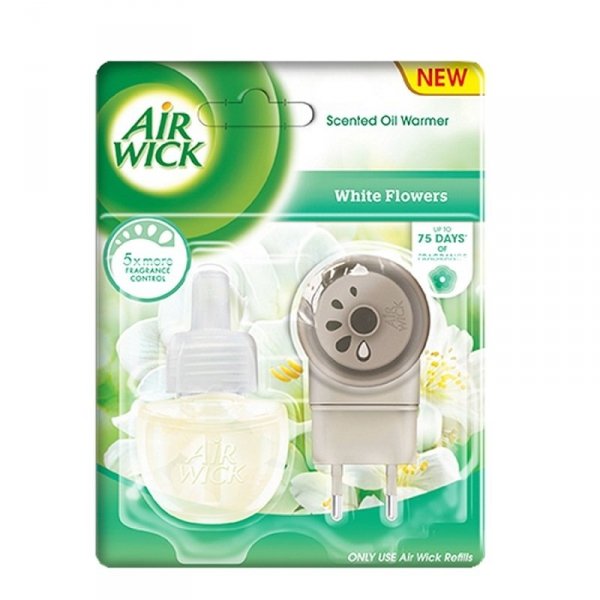 AIR WICK odświeżacz Elektryczny Białe Kwiat komplet 19 ml  05505