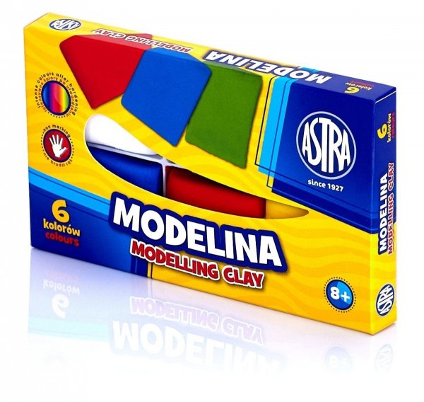 Modelina standard Astra 6 kolorów, 83911901