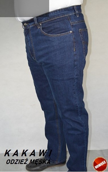 Spodnie męskie jeansowe nadwymiar L 30