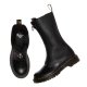 Kozaki Dr. Martens 1B99 Frnt Zip Black Wanama & Black Milled Nappa 32053001