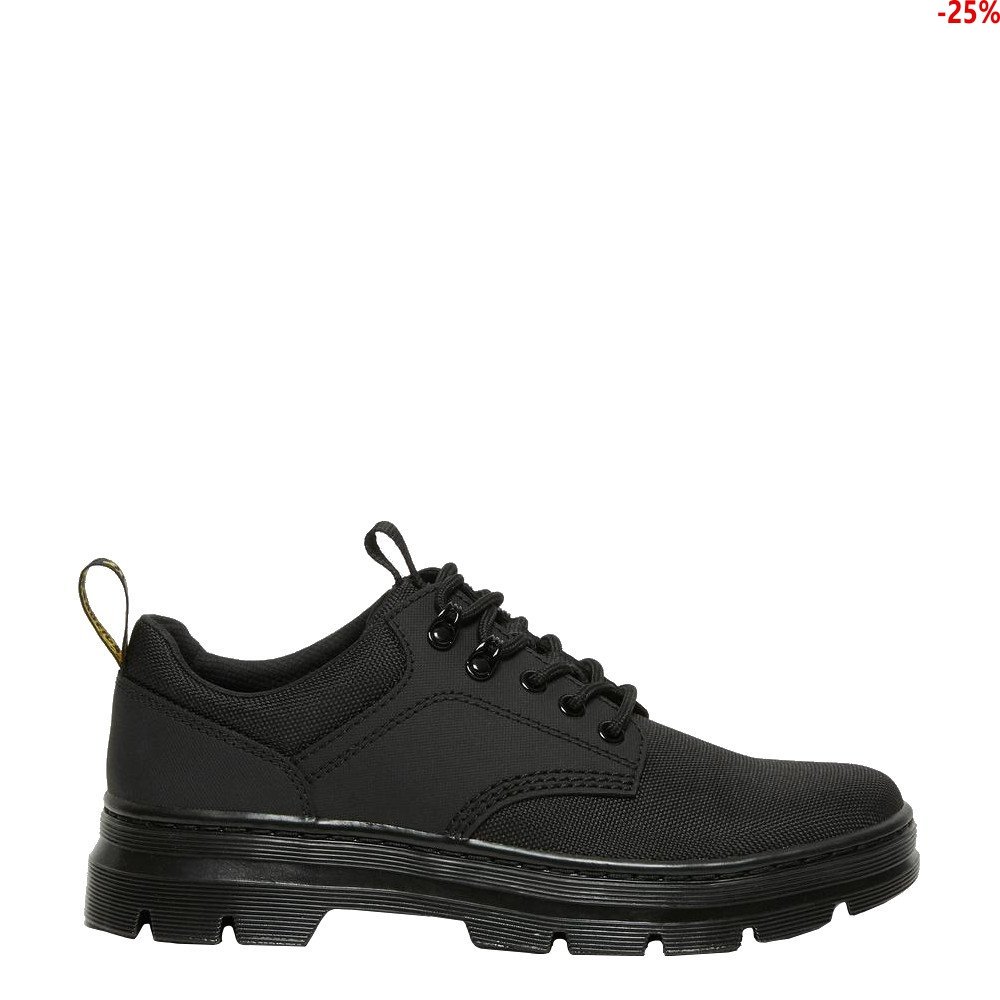 Martens Reeder Milled Nubuck WP Black Men s Doc Martens Lawford
