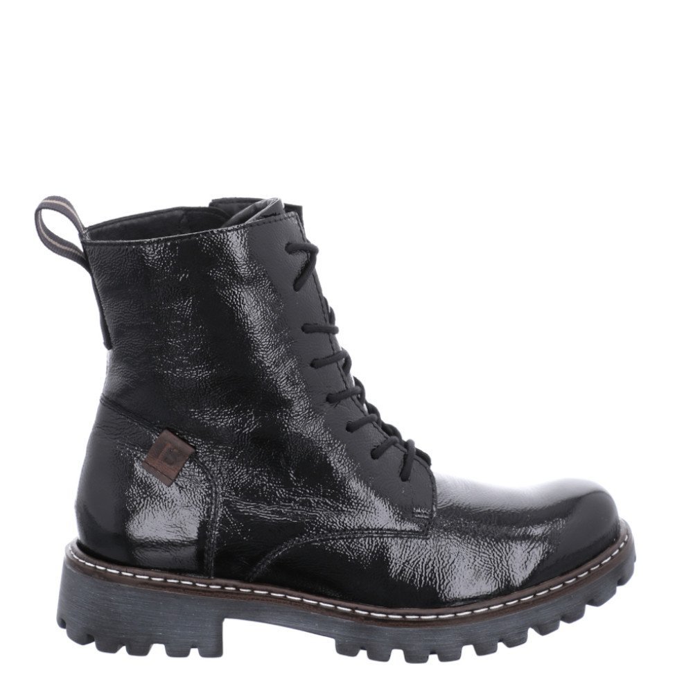 Botki Josef Seibel MARTA 02 Schwarz Naplack Kombi 85202 VL50 100