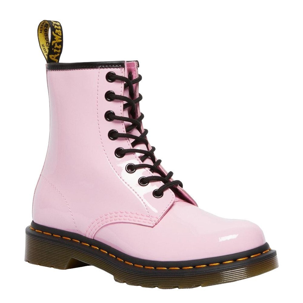 Buty Dr. Martens 1460 Pale Pink Patent Lamper 26425322