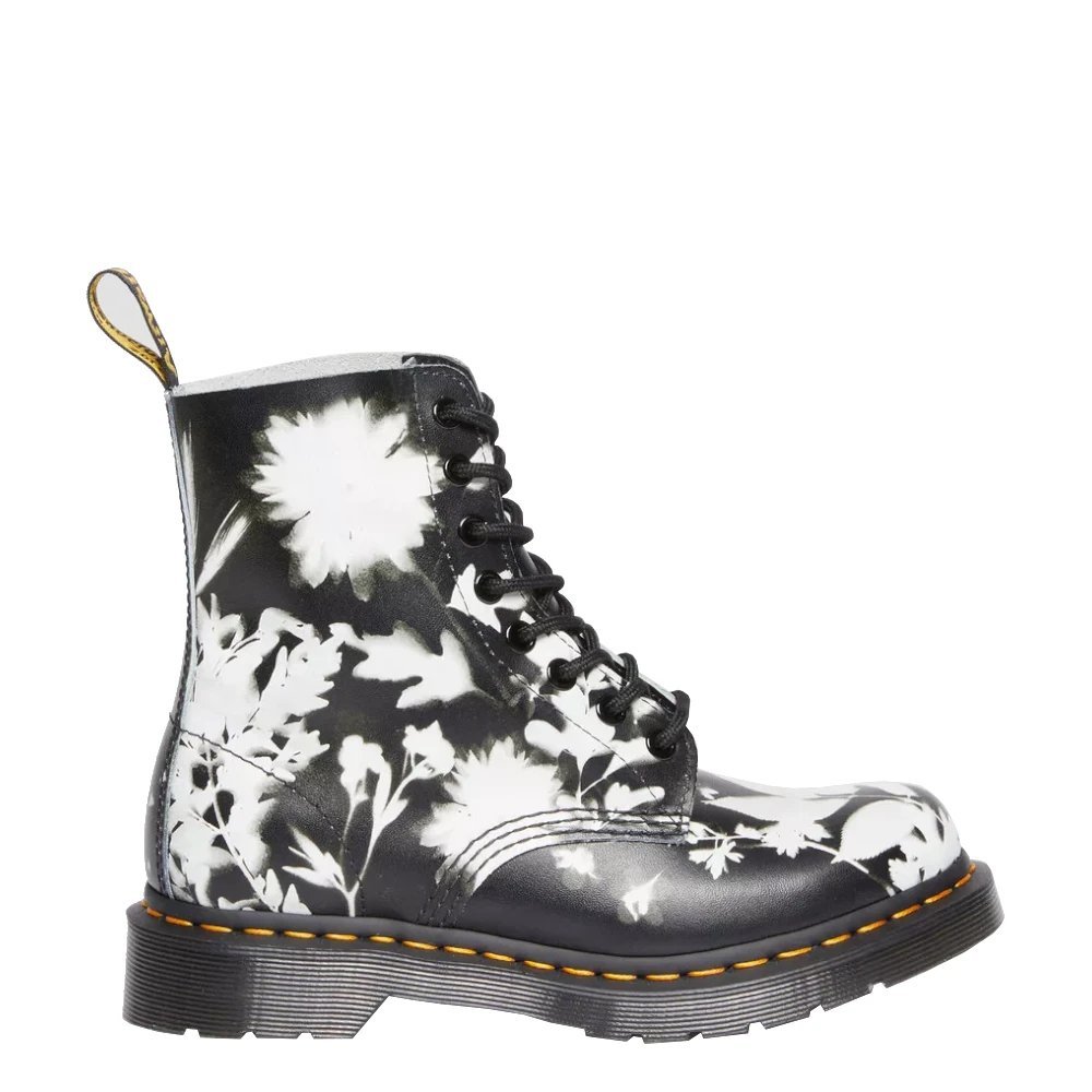 Doc martens on sale white floral boots