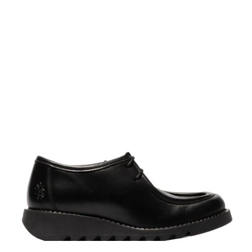 Półbuty Fly London SLUK 134 Black Rug P145134004