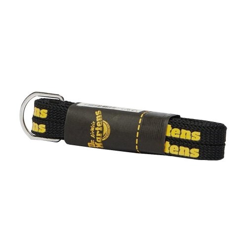 Sznurowadła Dr. Martens Czarno-Żółte Płaskie 140cm AC756017