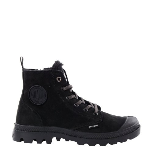 Trapery Palladium PAMPA HI ZIP WL Black/Black 95982-010 Ocieplane