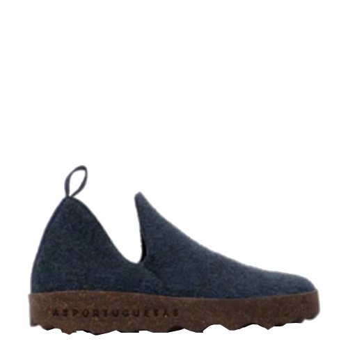 Buty Asportuguesas CITY L Blue Tweed Felt P018003088