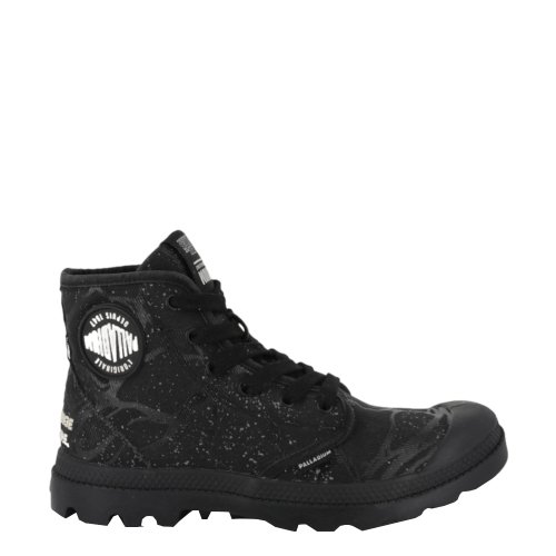 Stranger Things Buty damskie Palladium PAMPA HI TUNNELS czarny 94626-008