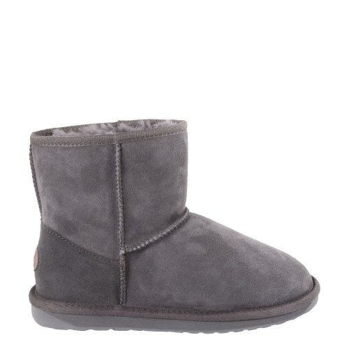 Buty Emu AUSTRALIA STINGER MINI Charcoal Anthracite W10003 Ocieplane Water Resistant