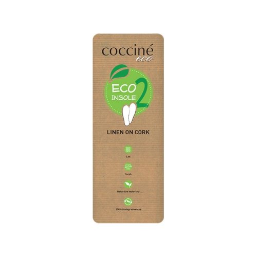 Wkładki Coccine ECO INSOLE 2 LINEN ON CORK