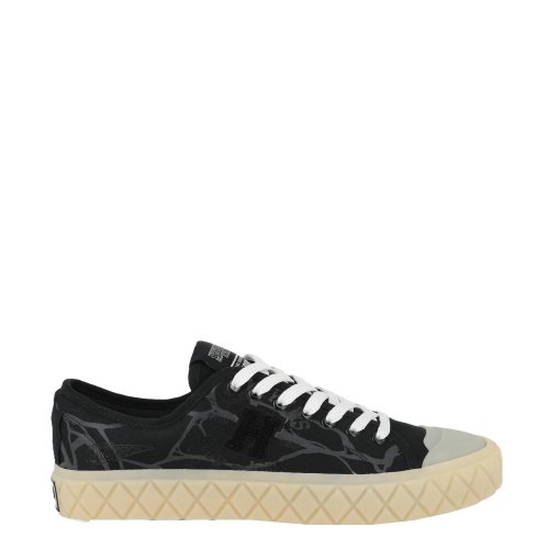 Stranger Things Buty damskie Palladium PALLA ACE VINES czarny 94632-008