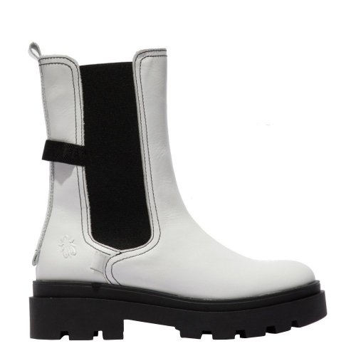 Botki Fly London JUDY 819 White Nappa P144819001