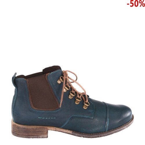 Botki Josef Seibel SIENNA 09 Petrol Kombi Washed 99609 MI720 641