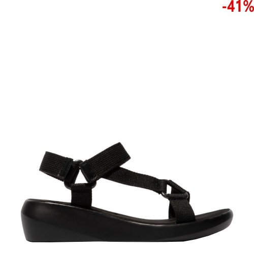 Sandały Fly London BREK 840 Black Webbing P144840000