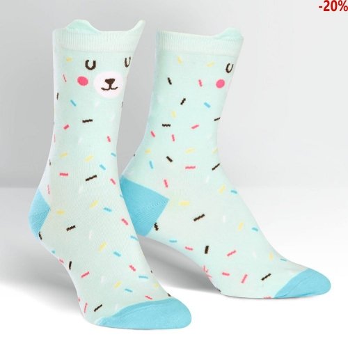 Skarpety damskie Sock It To Me Bearly Sprinkled W0122