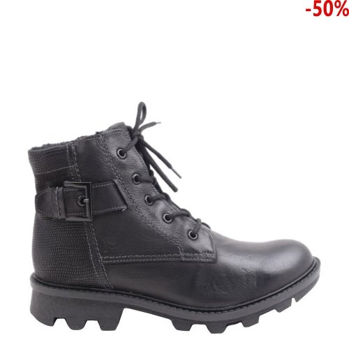 Botki Josef Seibel MARYLIN 03 Schwarz Ocieplane 69503 VL784 100