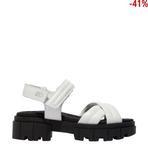 Sandały Fly London JADA 854 White Dublin P144854001