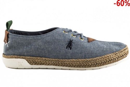 Trampki Fly London ELIL 961 Sky Blue Cord Canvas P143961000