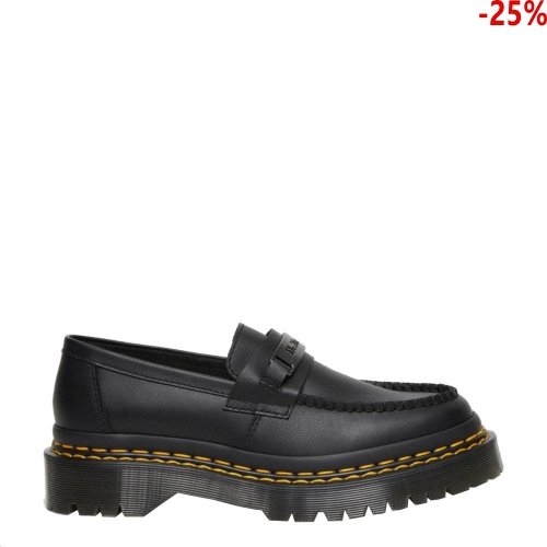Półbuty Dr. Martens PENTON BEX Double Stitch PLTD Black Backhand 27876001