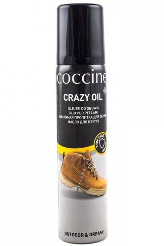 Olejek naturalny do skór tłustych w tym zamszu i nubuku CRAZY OIL (75 ml)