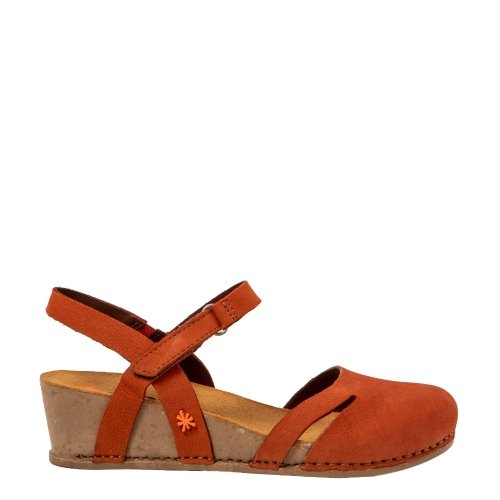 Sandały The Art Company 1931 I LIVE Nobuck Dark Orange