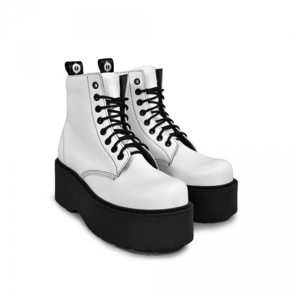 Botki Altercore ADARA White VEGAN