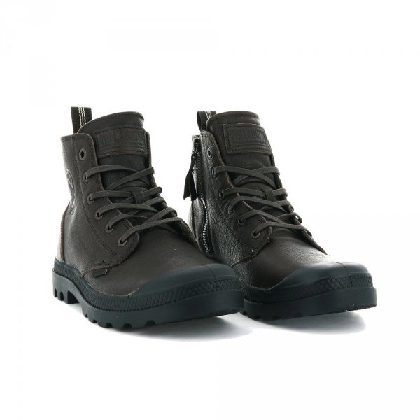 Buty Palladium PAMPA ZIP LEATHER ESS Bison 76888248