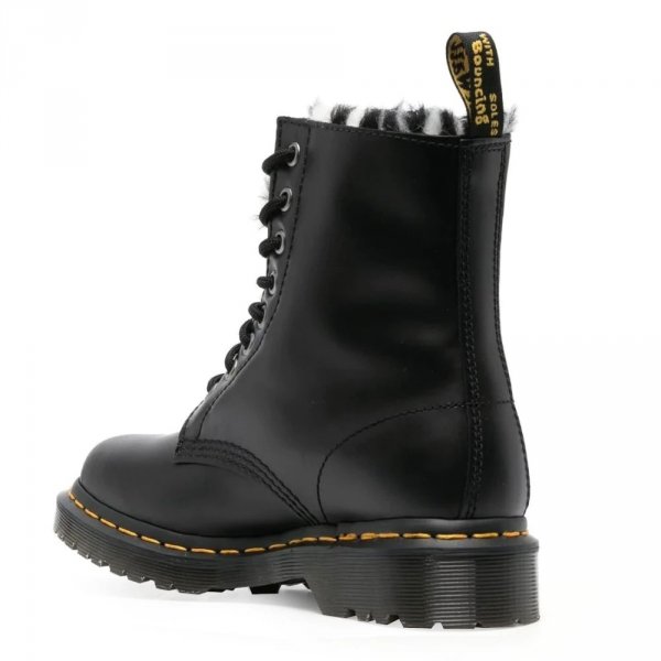 Buty Dr. Martens 1460 SERENA Black Atlas 27787001 Ocieplane