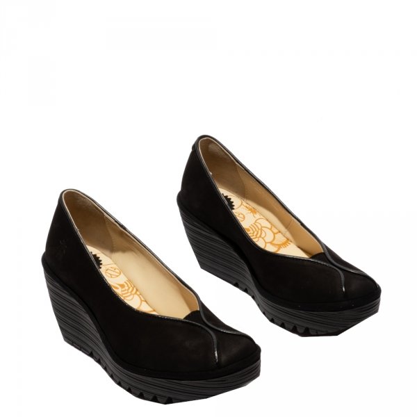 Czółenka Fly London YEIF 566 Black Cupido P501566001