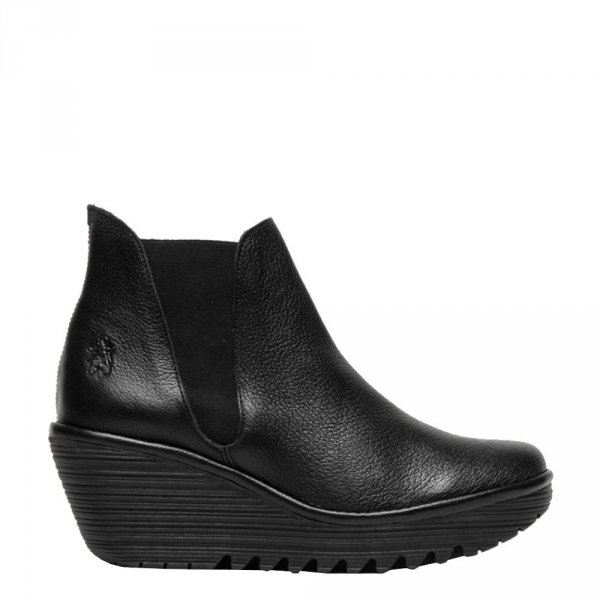 Botki Fly London YOSS Black Mousse P500431000