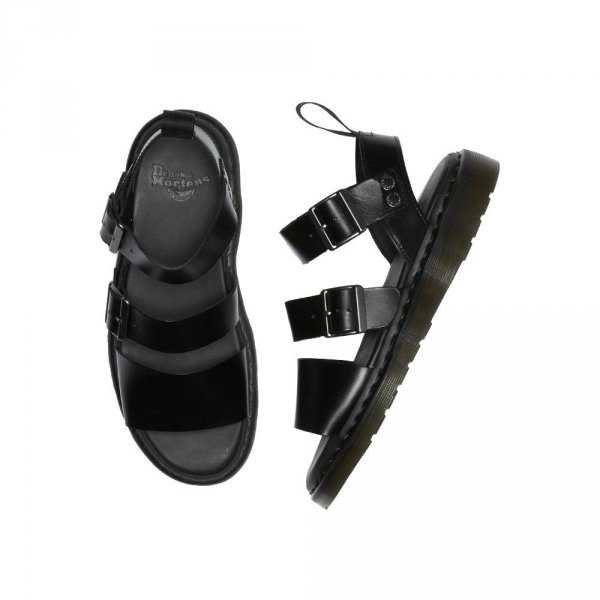 Sandały Dr. Martens GRYPHON Black Brando 15695001