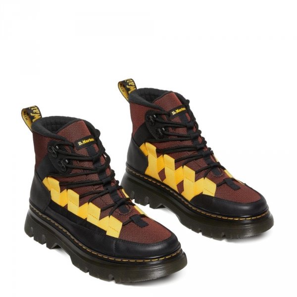 Buty Dr. Martens BOURY UTILITY BOOTS Black+Tan ajax+extra tough 50/50 27864001