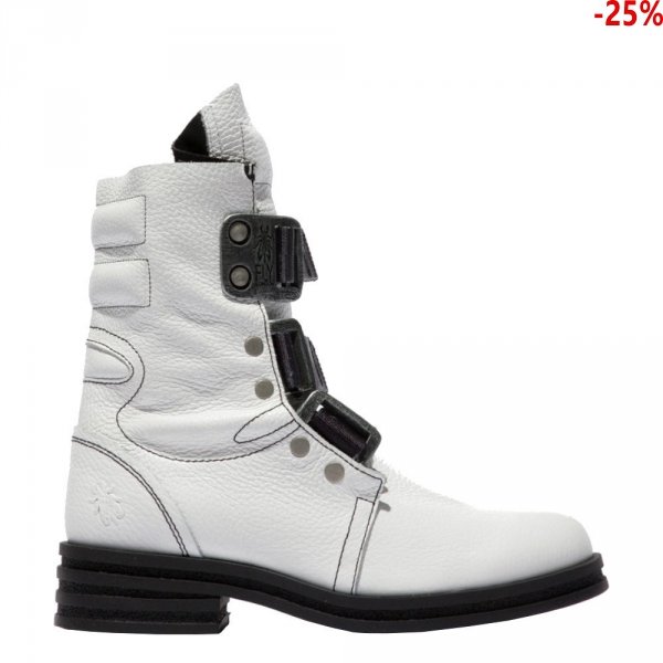 Botki Fly London KIFF 682 White Rio P144682009
