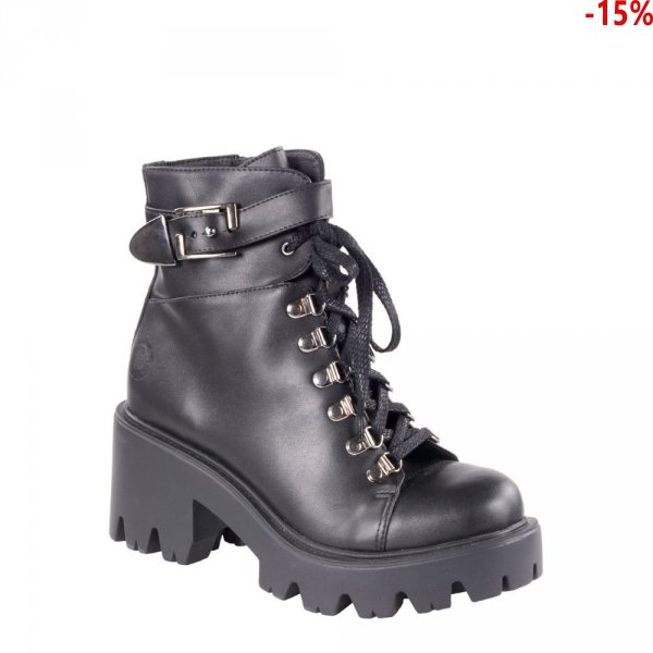 Botki Altercore ENID Black VEGAN