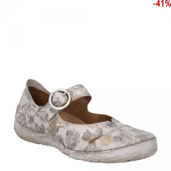 Półbuty Josef Seibel FERGEY80 Creme Multi 59680372232