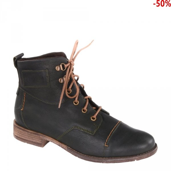 Botki Josef Seibel SIENNA 17 Oliv Washed 99617MI720630