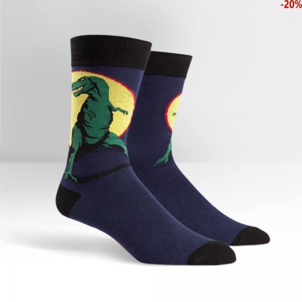 Skarpety męskie Sock It To Me T-Rex MEF0073