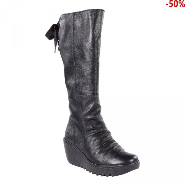 Kozaki Fly London YUST Mousse Black P500327029