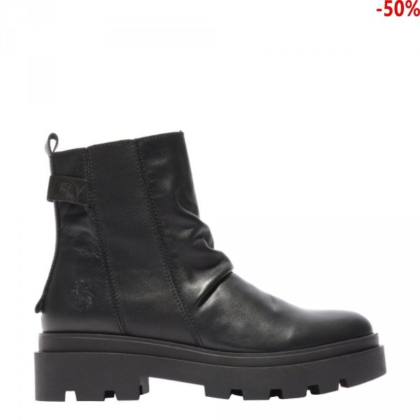 Botki Fly London JILY 818 Black Dublin P144818000