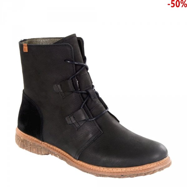 Botki El Naturalista N5470 ANGKOR Black Pleasant