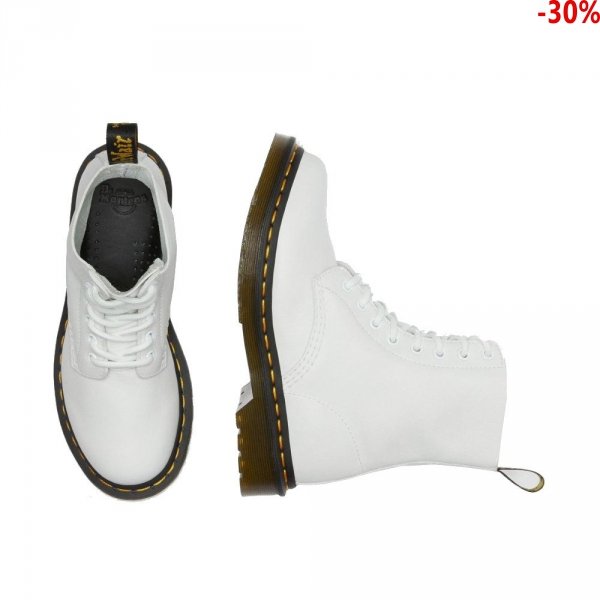 Buty Dr. Martens 1460 PASCAL White Virginia 26802543