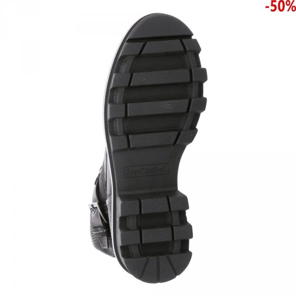 Botki Josef Seibel MARYLIN 03 Schwarz Ocieplane 69503VL784100