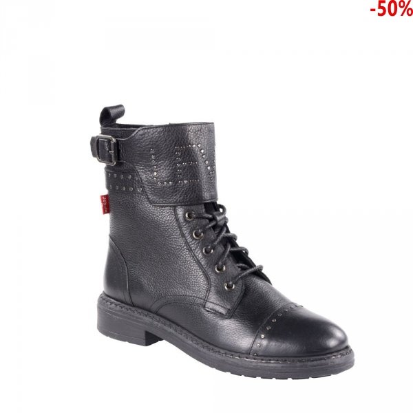 Botki Levi's SLY STUDS Regular Black 383550081