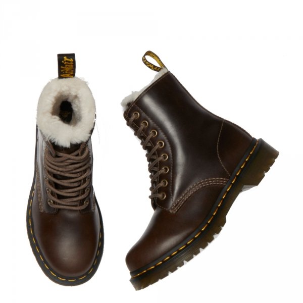 Buty Dr. Martens 1460 Pascal Serena Dark Khaki Orleans 32019777