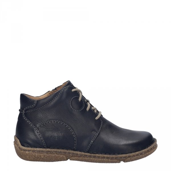 Botki damskie Josef Seibel NEELE 46 skórzane czarny 85146 480 100