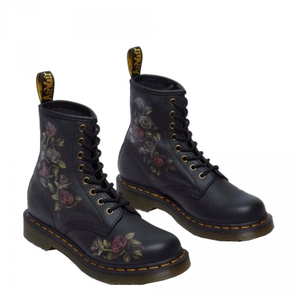 Buty Dr.Martens 1460 Decayed Roses Classic Tumbled Nappa 32070001