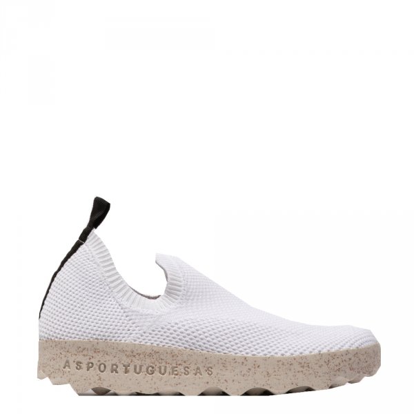 Buty Asportuguesas CLIP L White Recycled Knitt P018226011