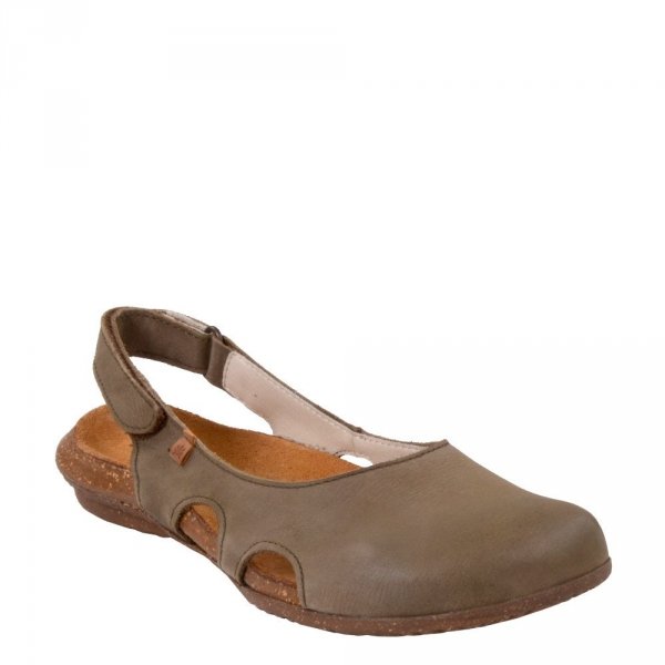 Sandały El Naturalista WAKATUA N413 Kaki Pleasant