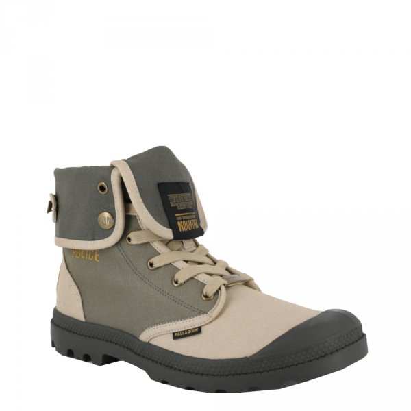 Buty męskie BAGGY HAWKINS POLICE zielony 04623-308